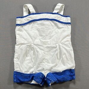 Janie and Jack Crochet Romper - 12-18 Months